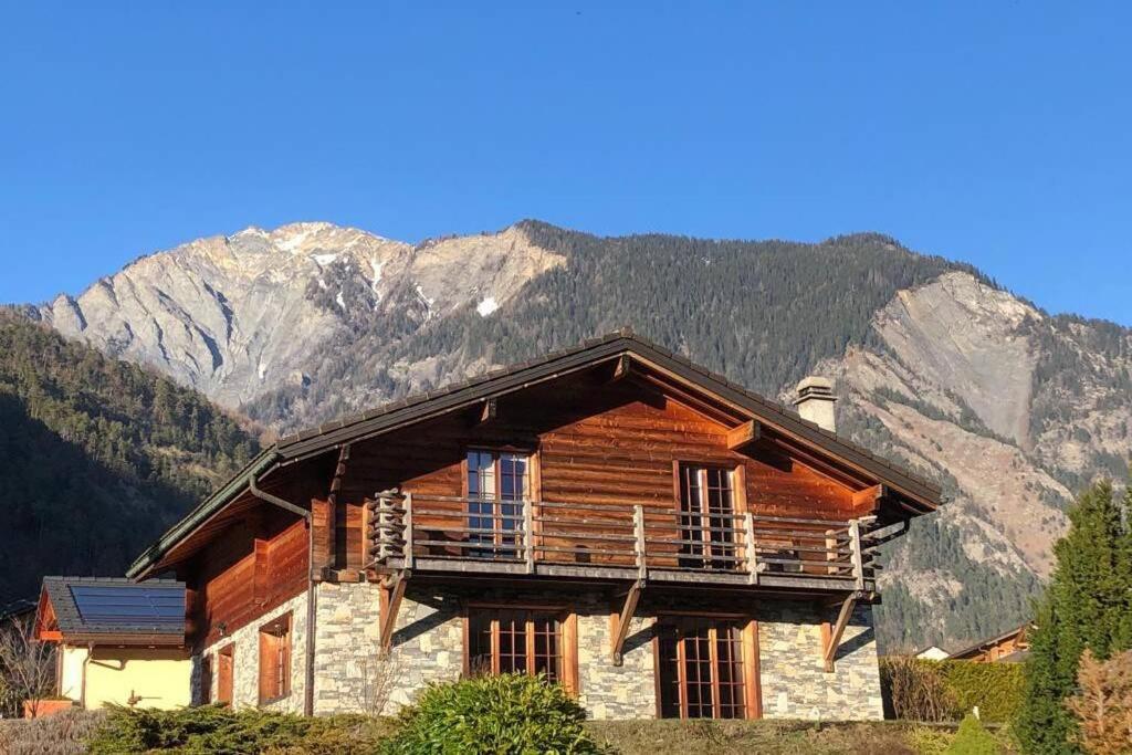 Chalet Edelweiss - Verbier, Mountain Views, Jacuzzi! Volleges Eksteriør billede