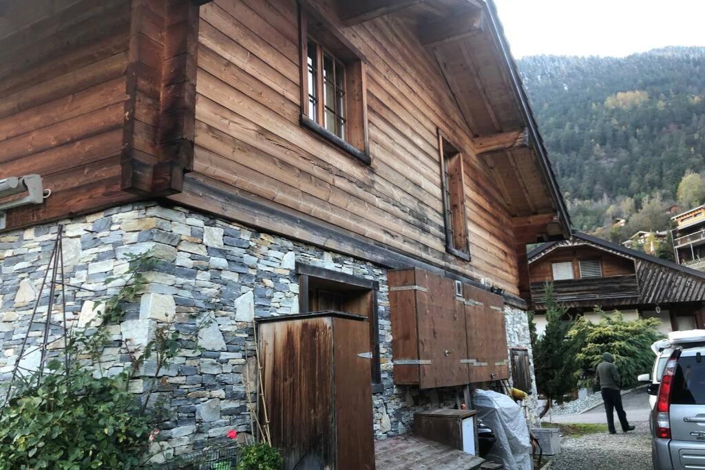 Chalet Edelweiss - Verbier, Mountain Views, Jacuzzi! Volleges Eksteriør billede