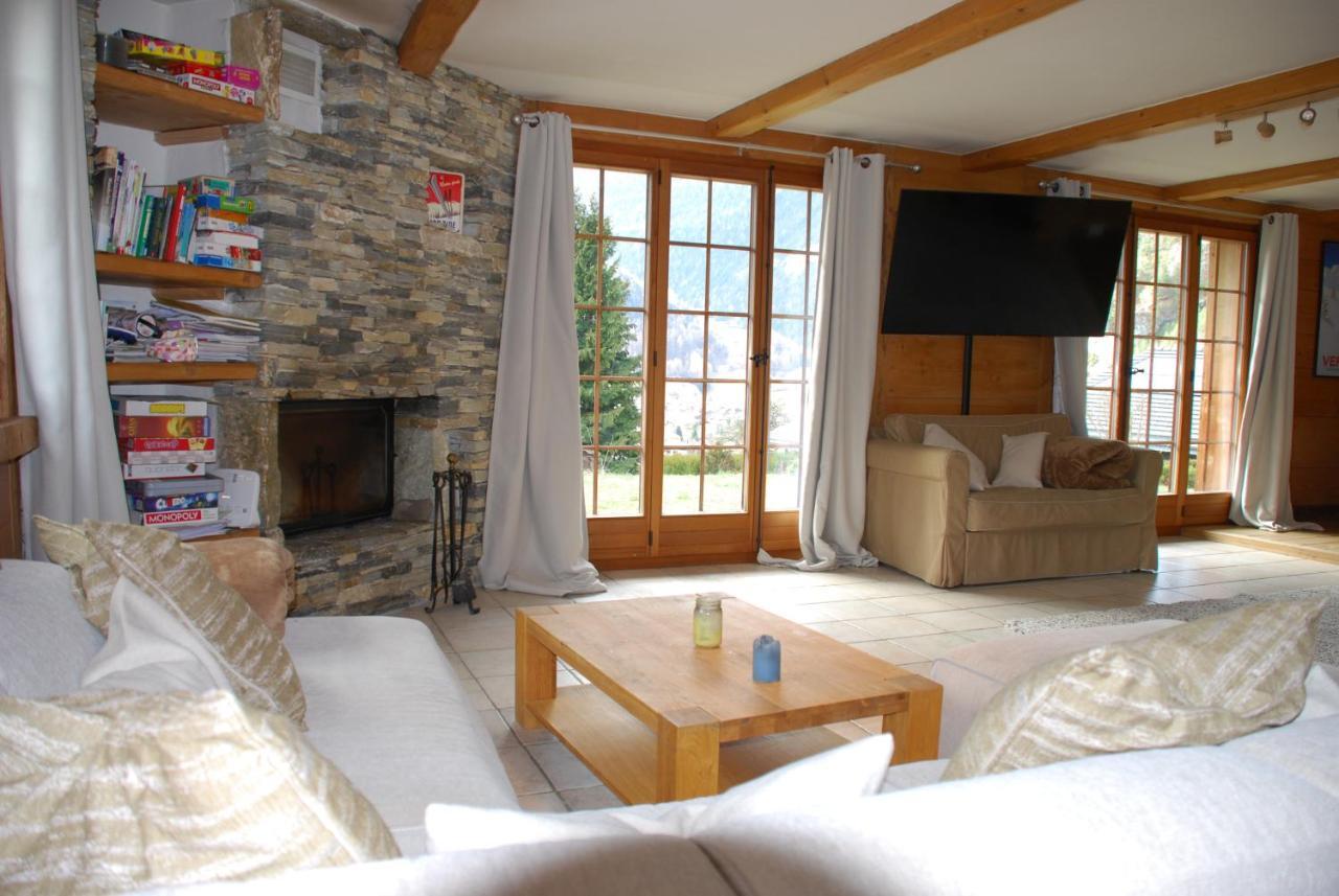 Chalet Edelweiss - Verbier, Mountain Views, Jacuzzi! Volleges Eksteriør billede