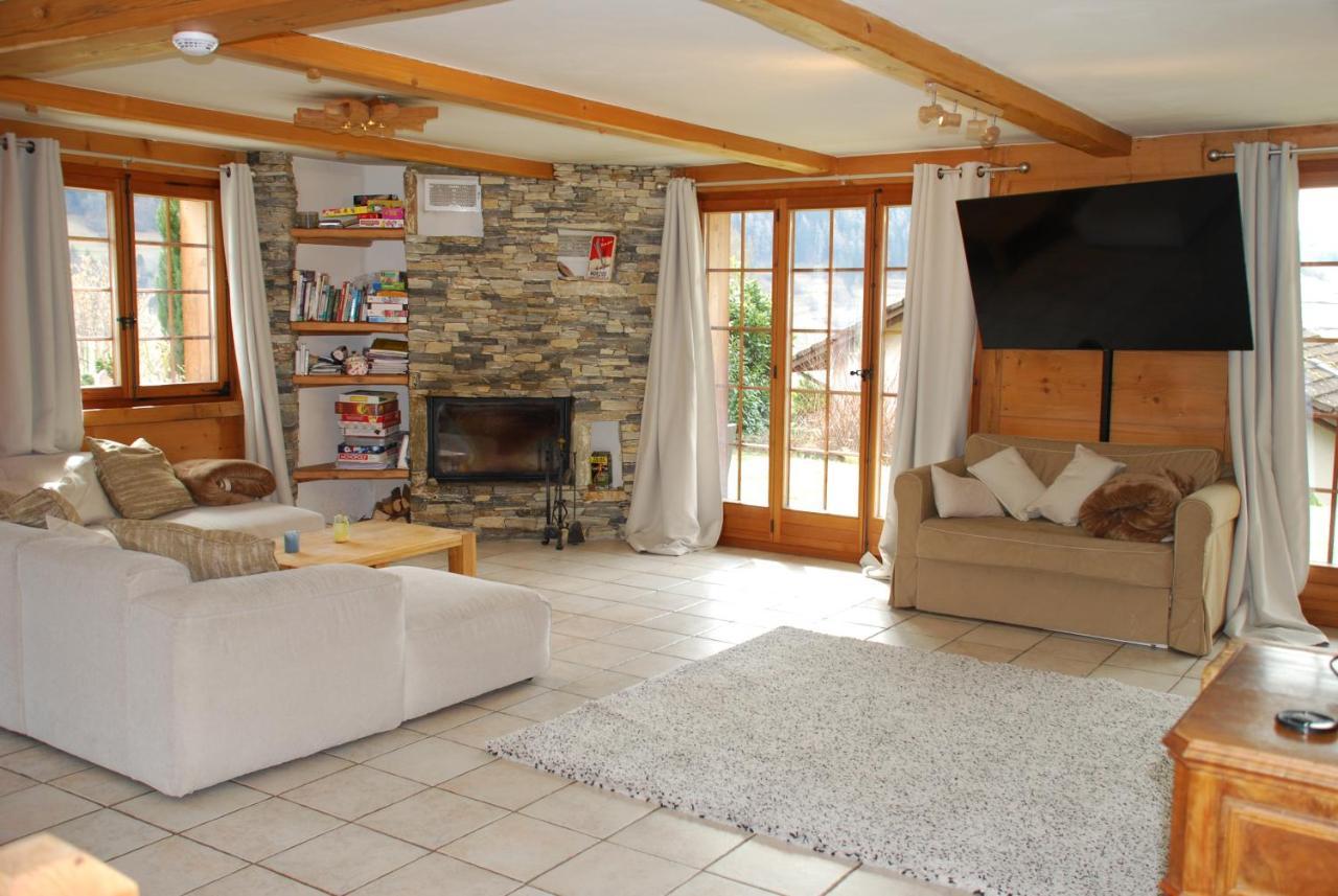 Chalet Edelweiss - Verbier, Mountain Views, Jacuzzi! Volleges Eksteriør billede