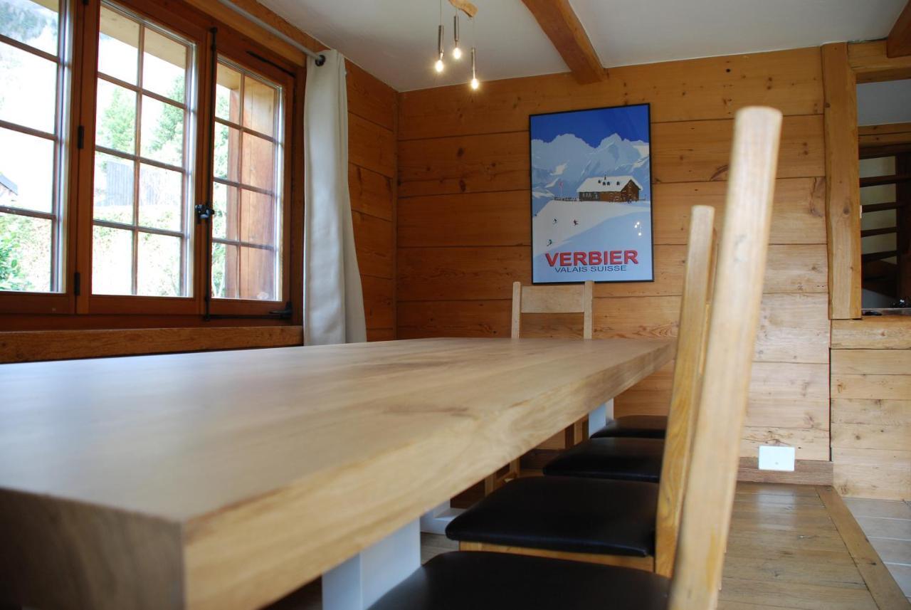 Chalet Edelweiss - Verbier, Mountain Views, Jacuzzi! Volleges Eksteriør billede